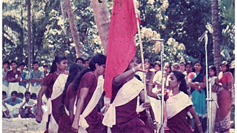 സമത കലാജാഥ അവതരിപ്പിക്കുന്നു