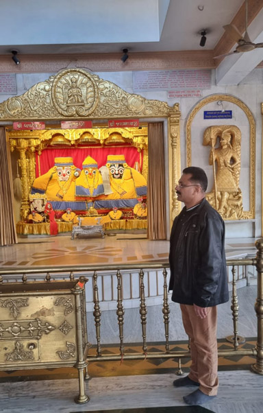 അഹമ്മദാബാദിലെ ജഗന്നാഥ ക്ഷേത്രത്തിൽ