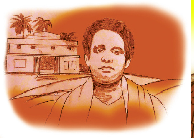 വാഗ്‌ഭടാനന്ദന്റെ പോർട്രയ്‌റ്റ്‌  - ചിത്രീകരണം: കെ സുധീഷ്‌